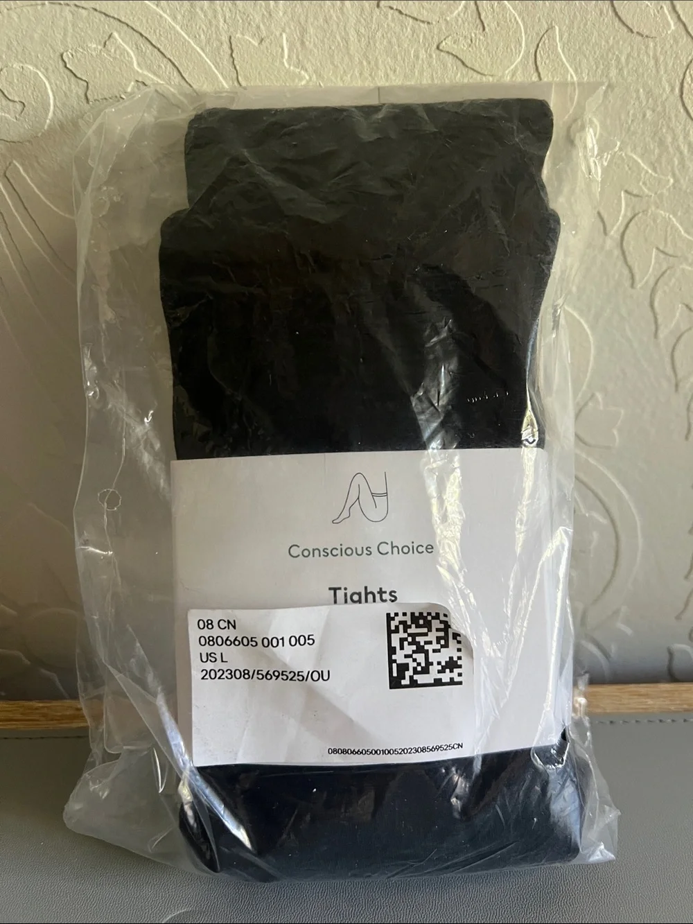 H&M Black Conscious Choice 2-Pack Tights